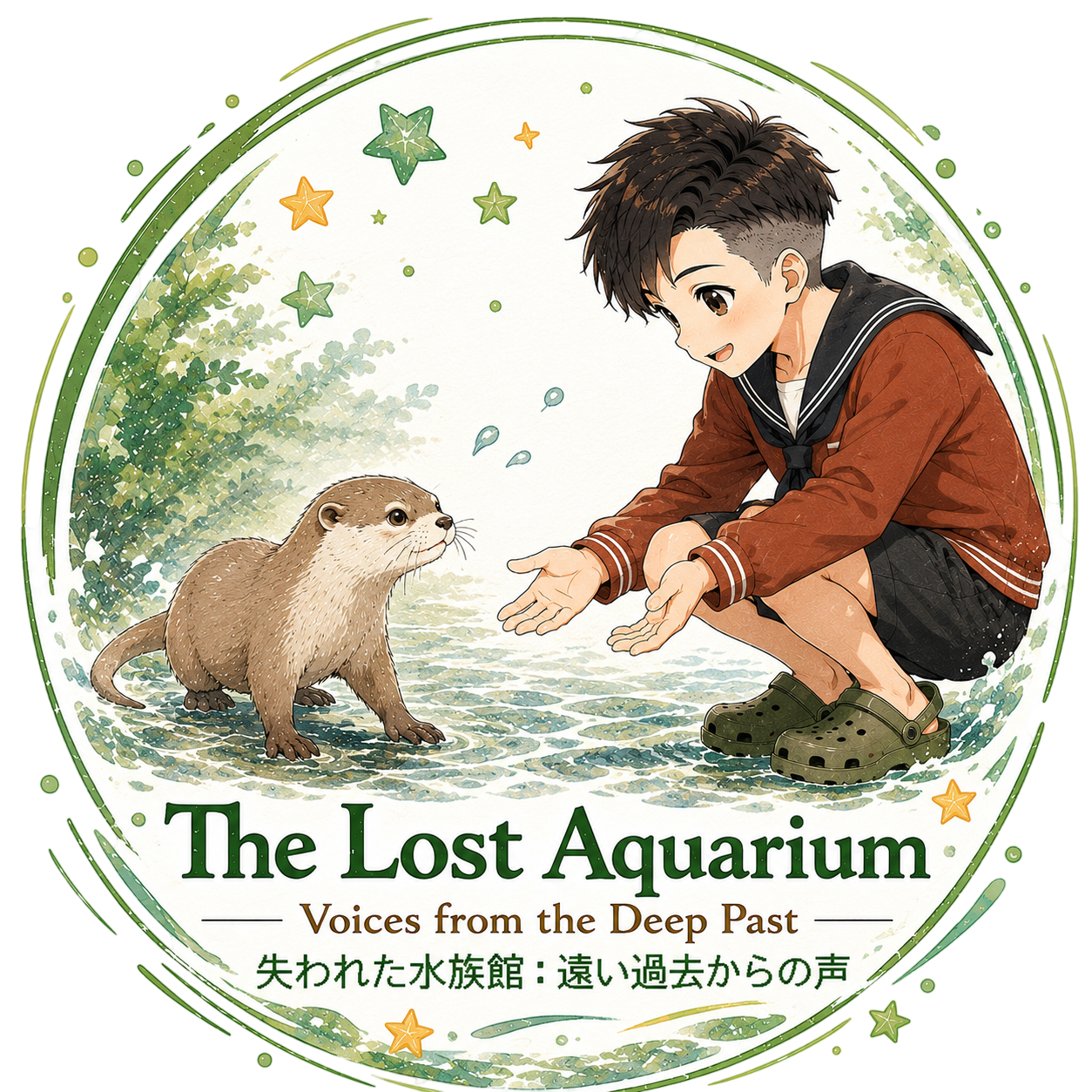 失われた水族館ロゴ