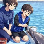 イルカとふれあいイメージ