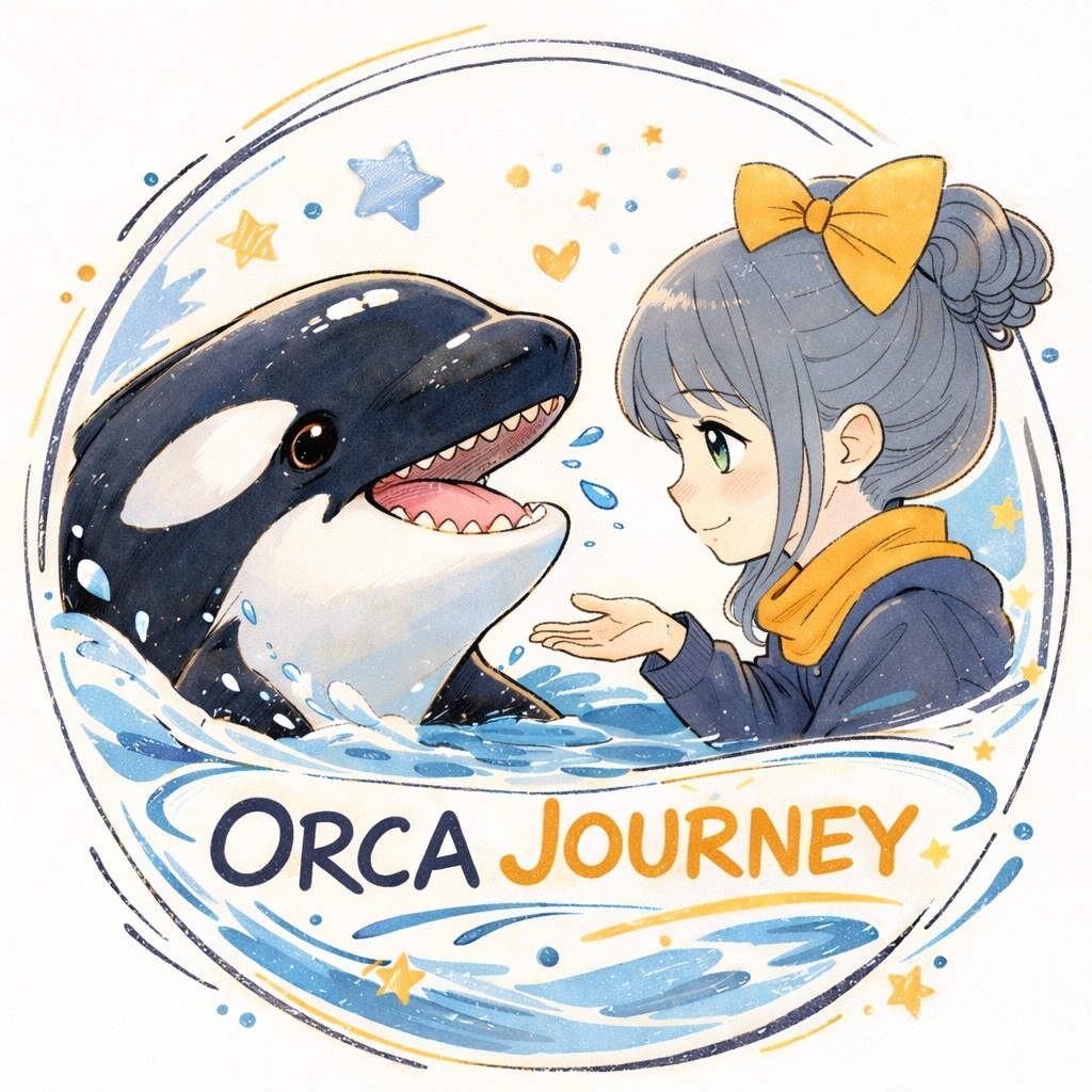 シャチと人のアイコン