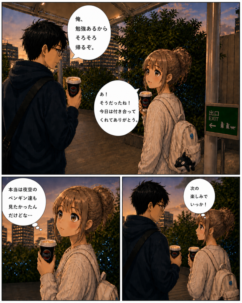 夕方の池袋サンシャイン水族館