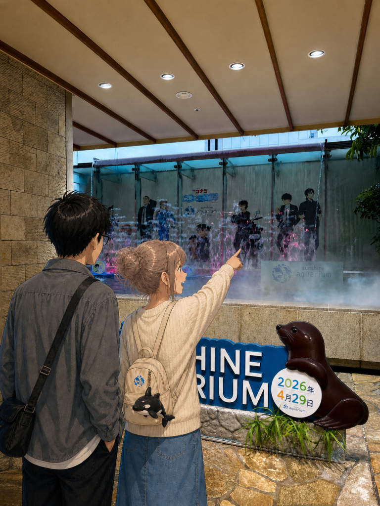 池袋サンシャイン水族館エントランス